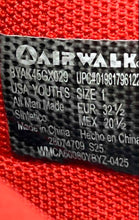 Load image into Gallery viewer, Airwalk Boys Classic 2.0 Multicolor Lace-Up Low Top Sneakers Shoes Size 1

