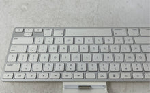Load image into Gallery viewer, Apple Model A1359 White Silver Classic Portable iPad Keyboard Dock Not Tested
