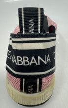Load image into Gallery viewer, Authentic Dolce &amp; Gabbana Girls Sorrento Pink Black Sneaker Shoes Size EUR 29
