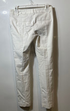 Load image into Gallery viewer, Express Womens White Flat Front Pockets Straight Leg Trouser Pants Size 00R
