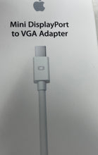 Load image into Gallery viewer, Apple Model A1307 MB572Z/B White Mini DisplayPort To VGA Adapter Sealed
