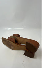 Load image into Gallery viewer, Vince Camuto Womens Semtera Brown Leather Slip-On Slide Sandals Size 8.5 M
