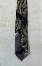 Load image into Gallery viewer, Manzoni Mens Multicolor Printed Keeper Loop Adjustable Pointed Tie

