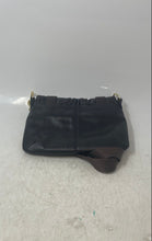 Load image into Gallery viewer, Kate Landry Womens Brown Black Leather Detachable Strap Lined Crossbody Handbag
