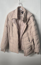 Load image into Gallery viewer, F.O.G. Womens Beige Long Sleeve Hooded Full-Zip Puffer Jacket Size XL
