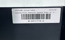 Load image into Gallery viewer, Samsung Model No. PS-AW720S Black Floor Powered Subwoofer Speaker Not Tested

