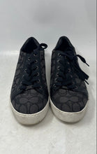 Load image into Gallery viewer, Coach Womens Paddy A01922 Black Logo Print Lace-Up Sneakers Shoes Size 10B
