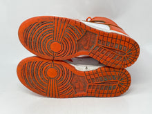Load image into Gallery viewer, Authentic Nike Mens Dunk High DD1399-101 Orange White Sneaker Shoes Sz 6.5 Dirty
