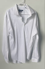 Load image into Gallery viewer, Tommy Hilfiger Mens White Athletic Fit Stretch Long Sleeve Dress Shirt Size 2XL
