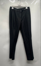 Load image into Gallery viewer, Worthington Womens Black Flat Front Straight Leg Modern Fit Trouser Pants Size 6
