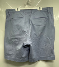 Load image into Gallery viewer, Lacoste Mens Purple Flat Front Slash Pocket Regular Fit Chino Shorts Size 34
