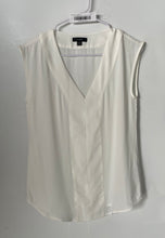 Load image into Gallery viewer, J. Crew Womens White Crepe Sleeveless V-Neck Pullover Blouse Top Size XXS
