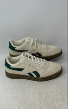 Load image into Gallery viewer, Reebok Womens Club C Revenge Beige Green Low Top Lace-Up Sneaker Shoes Size 7.5
