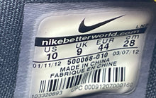 Load image into Gallery viewer, Nike Mens Vapor Talon Elite 500068-010 Black Gray Football Cleats Size 10
