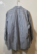 Load image into Gallery viewer, Calvin Klein Mens Multicolor Striped Cotton Long Sleeve Dress Shirt Size 16 1/2
