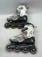 Load image into Gallery viewer, Bladerunner Unisex White Adjustable Ratchet Buckle Inline Skates Size 4-7
