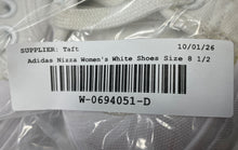 Load image into Gallery viewer, Adidas Mens Nizza Trefoil FW5184 White Low Top Lace-Up Sneaker Shoes Size 8.5
