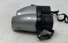 Load image into Gallery viewer, The Sharper Image 10-30x21 Zoom Silver Black Compact Optics Binocular With Case
