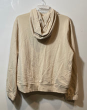 Load image into Gallery viewer, Armani Exchange Womens Beige Long Sleeve Pockets Full-Zip Hoodie Size Large

