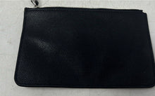 Load image into Gallery viewer, Coach Womens Black Silver Star Glitter Corner Zip Coin Wallet
