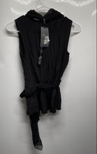 Load image into Gallery viewer, Sandra Angelozzi Womens Black Sleeveless V-Neck Blouse Top Size XS With Tag
