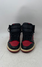 Load image into Gallery viewer, Reves Paris Mens Air Kiy 85 Red Black Leather Round Toe Sneakers Shoes Size 8
