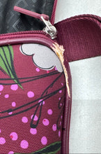 Load image into Gallery viewer, Vera Bradley Womens Iconic Purple Floral Print Convertible Travel Garment Bag
