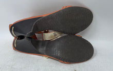 Load image into Gallery viewer, Michael Kors Womens Orange Ankle Strap Thong Sandals Size 10M
