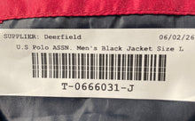 Load image into Gallery viewer, U.S. Polo Assn. Mens Blue Pockets Full-Zip Quilted Vest Jacket Size Large
