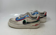 Load image into Gallery viewer, Nike Womens Air Force 1 Low Shadow DZ5193-100 Multicolor Sneakers Shoes Size 10
