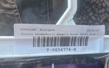 Load image into Gallery viewer, Gloria Vanderbilt Womens Brown Animal Print 5-Pocket Design Straight Jeans Sz 6
