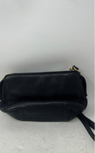 Load image into Gallery viewer, Michael Kors Womens Mitchell Black Gold Pebble Leather Chain Strap Crossbody Bag

