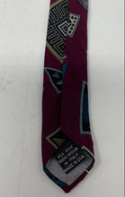 Load image into Gallery viewer, Christian Dior Mens Multicolor Geometric Print Silk Adjustable Designer Tie
