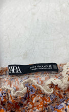 Load image into Gallery viewer, Zara Womens Multicolor Floral Smocked Ruffle Mini Dress Size Small
