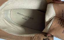 Load image into Gallery viewer, Banana Republic Mens Brown Leather Round Toe Lace-Up Ankle Boots Size 11
