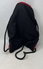 Load image into Gallery viewer, Nike Mens Air Jordan Black Red Silver Jumpman Logo Drawstring Gym Backpack
