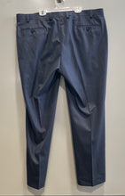 Load image into Gallery viewer, Calvin Klein Mens Blue Flat Front Straight Leg Pockets Dress Pants Size 40W/30L
