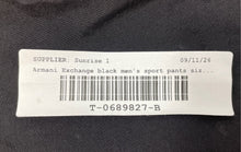 Load image into Gallery viewer, Armani Exchange Mens Black Built-In Shorts 2-In-1 Compression Pants Size 33

