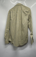 Load image into Gallery viewer, Banana Republic Mens Multicolor Plaid Slim Fit Dress Shirt Size S 14-14.5 32/33

