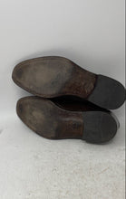 Load image into Gallery viewer, Vera Cuoio Mens Brown Leather Slip-On Closed Toe Tasseled Loafer Shoes Sz EUR 40
