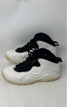 Load image into Gallery viewer, Nike Mens Air Jordan 10 Retro 310805-104 White Black Sneaker Shoes Size 9.5
