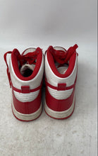 Load image into Gallery viewer, Nike Unisex Kids Dunk High DB2179-106 Red White Leather Sneakers Shoes Size 4.5Y
