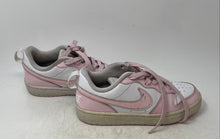 Load image into Gallery viewer, Nike Girls Court Borough Low Recraft DV5456-105 White Pink Sneaker Shoes Sz 4.5Y
