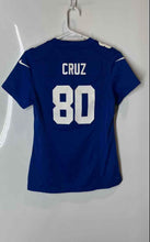 Load image into Gallery viewer, Nike Kids Blue New York Giants Jeremy Shockey #80 NFL Football Jersey Size S
