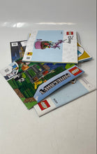 Load image into Gallery viewer, Lot Of 7 Pcs Assorted Lego Large Print Mixed Instruction Manuals For Age 3+
