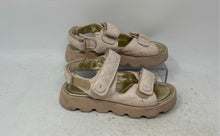 Load image into Gallery viewer, Cherie Girls Pink Leather Open Toe Hook And Loop Sports Sandals Size 32

