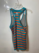 Load image into Gallery viewer, NFL Mens Gray Heather Miami Dolphins Football Tank Top Size Large
