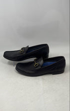 Load image into Gallery viewer, Vince Camuto Mens Corwin Black Leather Slip-On Horsebit Loafer Shoes Size 10 M
