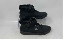 Load image into Gallery viewer, Lacoste Kids Black Lace-Up Round Toe High Top Sneakers Shoes Size 13.5
