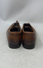 Load image into Gallery viewer, Aldo Mens Brown Leather Round Toe Lace-Up Derby Dress Shoes Size 10.5
